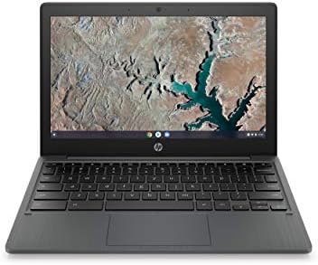 HP Chromebook 11-inch Laptop – MediaTek – MT8183 – 4 GB RAM – 32 GB eMMC Storage – 11.6-inch HD Display – with Chrome OS™ – (11a-na0010nr, 2020 model)