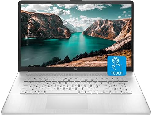 HP 17 Laptop, 17.3″ HD+ Touchscreen, Intel Core i7-1255U Processor, 32GB RAM, 2TB SSD, Webcam, HDMI, Backlit Keyboard, Wi-Fi, Windows 11 Home, Silver